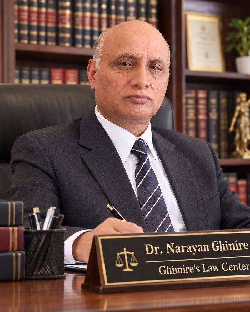 Portrait of Dr. Narayan Ghimire